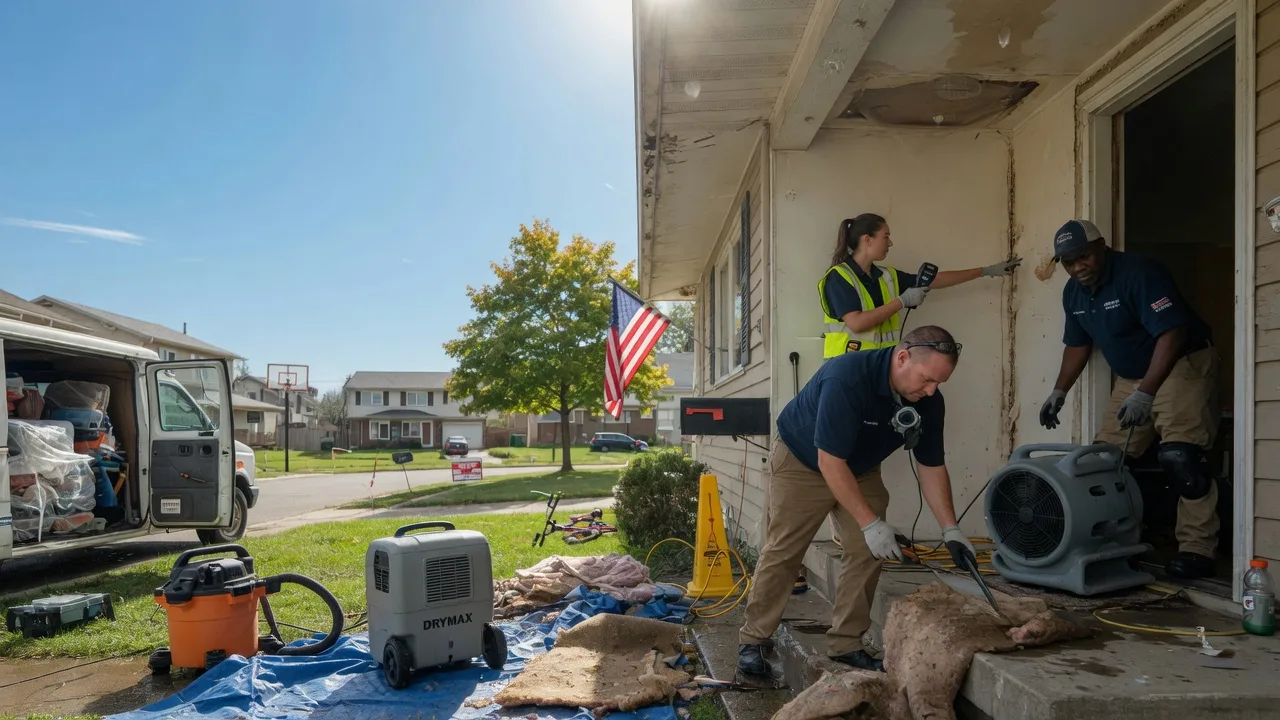Water Damage Restoration in Clay City, IL near me